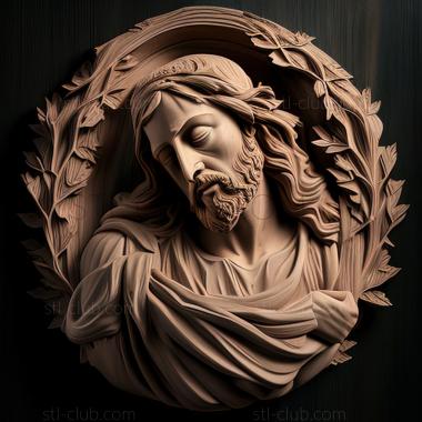 3D model st jesus (STL)